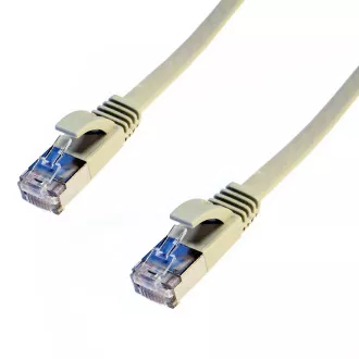 DATACOM Patch cord FTP CAT6 1m šedý FLAT plochý DATACOM Patch cord FTP CAT6 1m šedý FLAT plochý