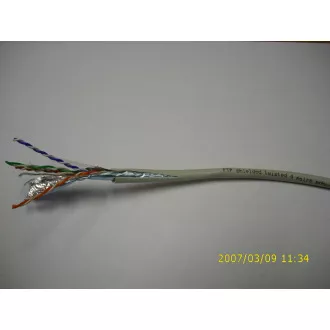 DATACOM FTP Cat5e PVC kabel 305m (lanko) šedý DATACOM FTP Cat5e PVC kabel 305m (lanko) šedý