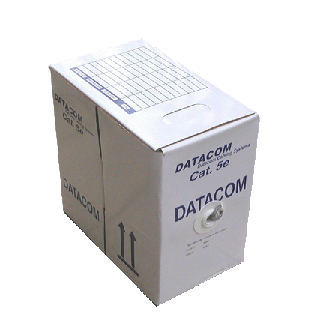 DATACOM UTP Cat5e PVC kabel 305m (lanko) žlutý DATACOM UTP Cat5e PVC kabel 305m (lanko) žlutý