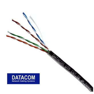 DATACOM UTP drát Cat5e 100m OUTDOOR DATACOM UTP drát Cat5e 100m OUTDOOR