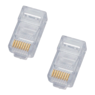 DATACOM Konektor Cat5e RJ45, lanko, UTP 100ks DATACOM Konektor Cat5e RJ45, lanko, UTP 100ks