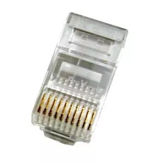 DATACOM konektor UTP CAT5E 10p10c RJ50 lanko(10ks) DATACOM konektor UTP CAT5E 10p10c RJ50 lanko(10ks)