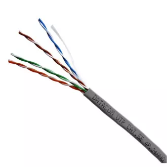 DATACOM UTP flex,Cat5e PVC,šedý,100m,lanko DATACOM UTP flex,Cat5e PVC,šedý,100m,lanko
