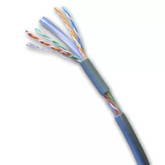 DATACOM UTP flex,Cat6 PVC,šedý,50m,lanko DATACOM UTP flex,Cat6 PVC,šedý,50m,lanko