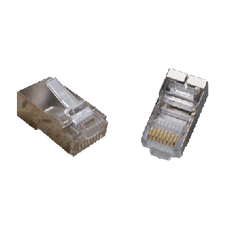 DATACOM Konektor RJ45 STP Cat5e 8p8c 100 ks, pro drát DATACOM Konektor RJ45 STP Cat5e 8p8c 100 ks, pro drát