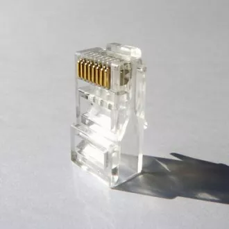 DATACOM Konektor RJ45 UTP 8p8c Cat6 lanko 10ks neskládaný DATACOM Konektor RJ45 UTP 8p8c Cat6 lanko 10ks neskládaný