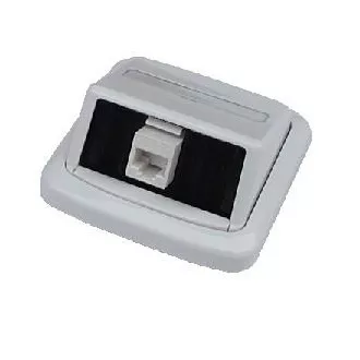 Jednozásuvka ABB TANGO 1xRJ45 Cat5e UTP bílá Jednozásuvka ABB TANGO 1xRJ45 Cat5e UTP bílá