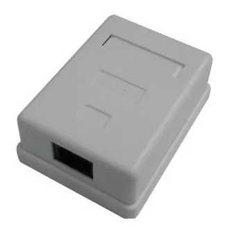DATACOM Jednozásuvka nad omítku-1xRJ45, Cat5e UTP DATACOM Jednozásuvka nad omítku-1xRJ45, Cat5e UTP
