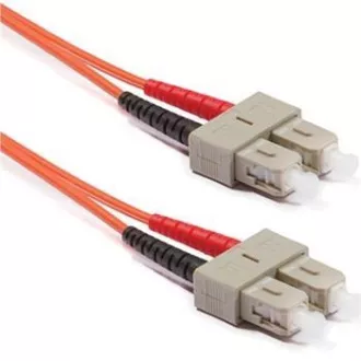 Optický patchkabel duplex SC-SC, 50/125 um MM, 3 m, OM2 Optický patchkabel duplex SC-SC, 50/125 um MM, 3 m, OM2