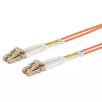 Optický patchkabel duplex LC-LC, 50/125 um MM, 0,5m OM2 Optický patchkabel duplex LC-LC, 50/125 um MM, 0,5m OM2