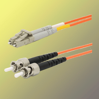 Optický patchkabel duplex LC-ST, 50/125um MM, 3m, OM2 Optický patchkabel duplex LC-ST, 50/125um MM, 3m, OM2