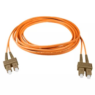 Optický patch kabel duplex SC-SC 50/125 MM 3m OM3 Optický patch kabel duplex SC-SC 50/125 MM 3m OM3