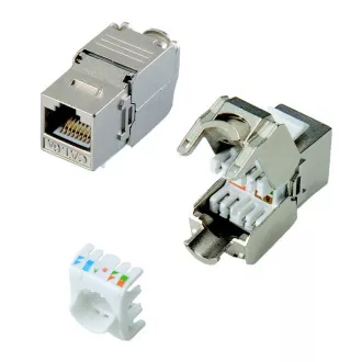 DATACOM STP Keystone 10G RJ45 CAT6A samořezný DATACOM STP Keystone 10G RJ45 CAT6A samořezný