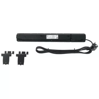 19" napáj.panel ACAR S8/3m 8x220V Black+přep.ochr.10A 19" napáj.panel ACAR S8/3m 8x220V Black+přep.ochr.10A