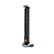 19" napájecí panel ACAR S8/3m 8x230V-3m IEC320 C14