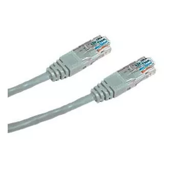 DATACOM Křížený UTP patch kabel 0,5m Cat5e šedý DATACOM Křížený UTP patch kabel 0,5m Cat5e šedý