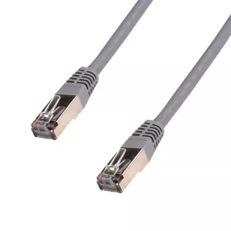 DATACOM Patchkabel 15m,FTP,Cat5e , RJ45, šedý DATACOM Patchkabel 15m,FTP,Cat5e , RJ45, šedý