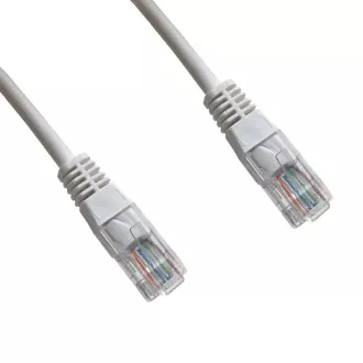 DATACOM Patch cord UTP cat5e 0,5M bílý DATACOM Patch cord UTP cat5e 0,5M bílý