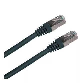Patch cord FTP cat5e 0,5M černý Patch cord FTP cat5e 0,5M černý