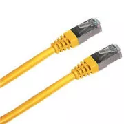 Patch cord FTP cat5e 0,5M žlutý
