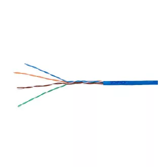 Kabel U/UTP Cat5e AWG24 PVC Eca modrý 305m Kabel U/UTP Cat5e AWG24 PVC Eca modrý 305m