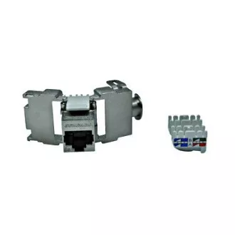 Keystone modul RJ45 stínený, Cat.5e, samozářezový, SFA Keystone modul RJ45 stínený, Cat.5e, samozářezový, SFA
