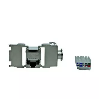 Keystone modul RJ45 stíněný, Cat.6, samozářezový, SFA Keystone modul RJ45 stíněný, Cat.6, samozářezový, SFA