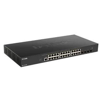 D-Link DXS-1210-28T 24 x 10G Base-T ports + 4 x 10G/25G SFP28 ports Smart Managed Switch D-Link DXS-1210-28T 24 x 10G Base-T ports + 4 x 10G/25G SFP28 ports Smart Managed Switch