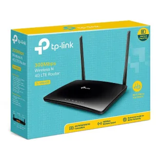 TP-Link TL-MR6400 4G LTE WiFi N Router, 4x FE ports TP-Link TL-MR6400 4G LTE WiFi N Router, 4x FE ports