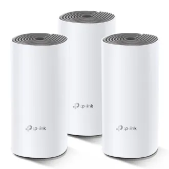 TP-Link AC1200 Whole-home Mesh WiFi System Deco E4(3-pack), 2x10/100 RJ45 TP-Link AC1200 Whole-home Mesh WiFi System Deco E4(3-pack), 2x10/100 RJ45
