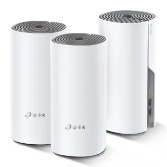 TP-Link AC1200 Whole-home Mesh WiFi System Deco E4(3-pack), 2x10/100 RJ45 TP-Link AC1200 Whole-home Mesh WiFi System Deco E4(3-pack), 2x10/100 RJ45
