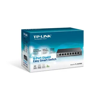 TP-Link TL-SG108E 8x Gb Fanless Easy Smart Switch TP-Link TL-SG108E 8x Gb Fanless Easy Smart Switch