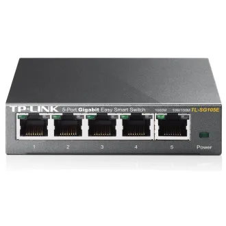 TP-Link TL-SG105E 5-Port Gigabit Easy Smart Switch TP-Link TL-SG105E 5-Port Gigabit Easy Smart Switch