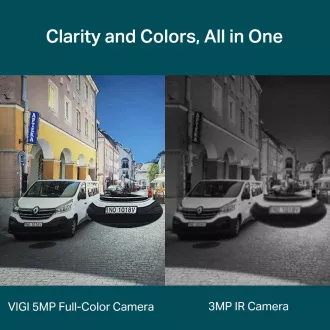 VIGI C350(2.8mm) 5MP Full-Color Bullet Net.cam. VIGI C350(2.8mm) 5MP Full-Color Bullet Net.cam.
