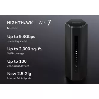5PT NIGHTHAWK WIFI 7 BE9300 ROUT 5PT NIGHTHAWK WIFI 7 BE9300 ROUT