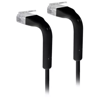Ubiquiti Ethernet Patch Kabel, 0,22m, Cat6, černý Ubiquiti Ethernet Patch Kabel, 0,22m, Cat6, černý