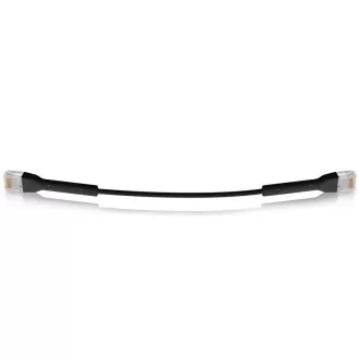 Ubiquiti Ethernet Patch Kabel, 0,22m, Cat6, černý Ubiquiti Ethernet Patch Kabel, 0,22m, Cat6, černý