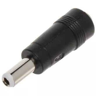 Redukce pro DC zdroje, konvertuje 2.1mm DC jack na 2.5mm - rovná Redukce pro DC zdroje, konvertuje 2.1mm DC jack na 2.5mm - rovná