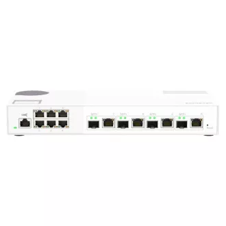 QNAP řízený switch QSW-M2106-4C (6x 2,5GbE RJ45 a 4x kombinované 10GbE SFP+ / 10GbE RJ-45) QNAP řízený switch QSW-M2106-4C (6x 2,5GbE RJ45 a 4x kombinované 10GbE SFP+ / 10GbE RJ-45)