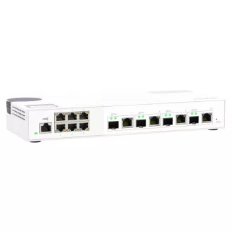 QNAP řízený switch QSW-M2106-4C (6x 2,5GbE RJ45 a 4x kombinované 10GbE SFP+ / 10GbE RJ-45) QNAP řízený switch QSW-M2106-4C (6x 2,5GbE RJ45 a 4x kombinované 10GbE SFP+ / 10GbE RJ-45)