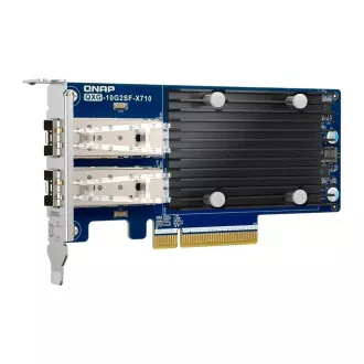QNAP QXG-10G2SF-X710 - 2x 10GbE SFP+, PCIe Gen3 x8 QNAP QXG-10G2SF-X710 - 2x 10GbE SFP+, PCIe Gen3 x8