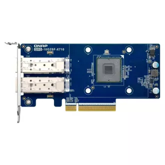 QNAP QXG-10G2SF-X710 - 2x 10GbE SFP+, PCIe Gen3 x8 QNAP QXG-10G2SF-X710 - 2x 10GbE SFP+, PCIe Gen3 x8