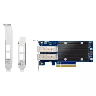 QNAP QXG-10G2SF-X710 - 2x 10GbE SFP+, PCIe Gen3 x8 QNAP QXG-10G2SF-X710 - 2x 10GbE SFP+, PCIe Gen3 x8