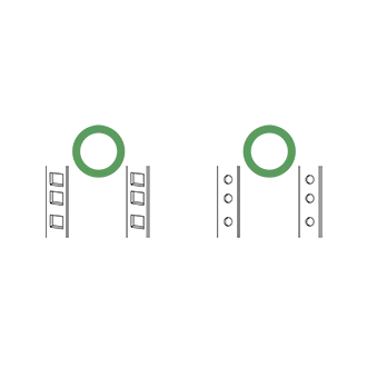 QNAP Rail Kit, support rack-post 126 ~ 415mm for 1U/2U/3U short-depth rackmount QNAP model QNAP Rail Kit, support rack-post 126 ~ 415mm for 1U/2U/3U short-depth rackmount QNAP model