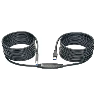 Kabel USB-A / USB-B, USB 3.0, aktivní SuperSpeed Repeater (Samec/Samec), 7.62m Kabel USB-A / USB-B, USB 3.0, aktivní SuperSpeed Repeater (Samec/Samec), 7.62m