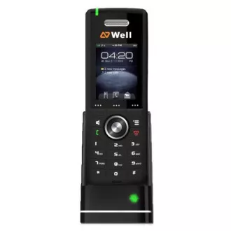 WELL RTX8630 IP DECT ručka pro RTX8660,2" bar.LCD,8 prog.tl. WELL RTX8630 IP DECT ručka pro RTX8660,2" bar.LCD,8 prog.tl.