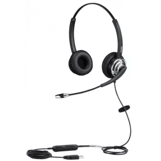WELL Mairdi MRD-805D USB, náhlavka dvouušní (USB s ovládáním hlasitosti) WELL Mairdi MRD-805D USB, náhlavka dvouušní (USB s ovládáním hlasitosti)
