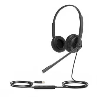 Yealink UH34 Dual náhlavní souprava na obě uši s USB konektorem Yealink UH34 Dual náhlavní souprava na obě uši s USB konektorem