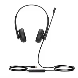 Yealink UH34 Dual náhlavní souprava na obě uši s USB konektorem Yealink UH34 Dual náhlavní souprava na obě uši s USB konektorem