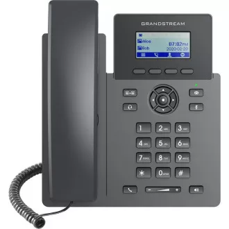 Grandstream GRP2601P SIP telefon, 2,21" LCD displej, 2 SIP účty, 100Mbit port, PoE Grandstream GRP2601P SIP telefon, 2,21" LCD displej, 2 SIP účty, 100Mbit port, PoE